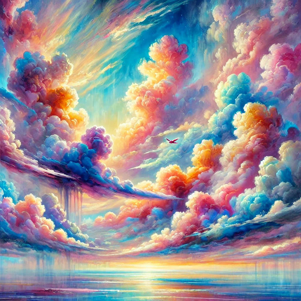 colorful clouds